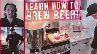 Learn How to Make Beer at Home  MoreBeer Homebrew Class for Beginners [upl. by Eirret]