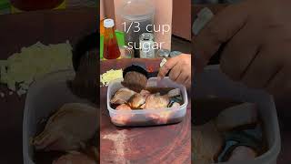 Cooking Chicken Hamonado  Lunch Ideas food filipinofoodmovement filipinomarket cooking [upl. by Zima]