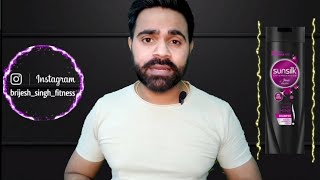 Sunsilk Black Shine Shampoo Review In Hindi  Personal Experience [upl. by Akinad]