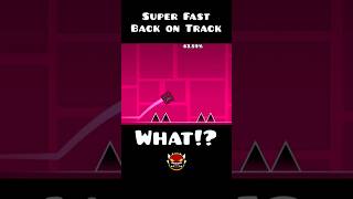 Back On Track But 4X SPEED  Geometry Dash [upl. by Aggappera]