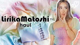 The MOST AESTHETIC Haul Ive filmed LOL LIRIKA MATOSHI HaulReview [upl. by Bibby]