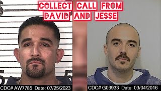 PHONE CALLS FROM LIFERS IN PRISON  COLLECT CALL FROM DAVID LOPEZ AND JESSE NAVA CENTINELA STATE [upl. by Laoj]