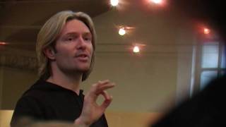 Eric Whitacre conducts Junges Vokalensemble Hannover Germany Rehearsal II 1512011 [upl. by Naot665]