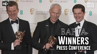 Outstanding British Film BAFTA Press Conference  Three Billboards Outside Ebbing Missouri [upl. by Gilmer]