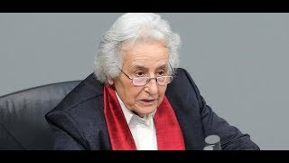 Anita LaskerWallfisch AuschwitzÜberlebende erinnert im Bundestag an die Gräuel der Nazis [upl. by Ran107]