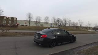 GrimmSpeed UnResonated Catback Exhaust  2015 WRX Catless JPipe [upl. by Norty2]