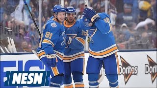 Vladimir Tarasenko Blues Beat Blackhawks In Winter Classic [upl. by Alyar488]