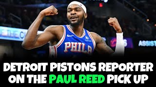 Paul Reed Can Help The Detroit Pistons Off The Bench [upl. by Alit]