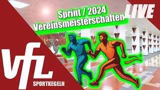 SPORTKEGELN Vereinsmeisterschaften Sprint 2024 SprintTurnier Frauen amp Männer 11 Mai 2024 [upl. by Ardnuaed729]