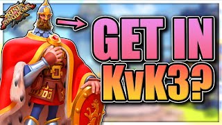 EndGame Commanders in KvK 3 VIP Support Confirms Rise of Kingdoms [upl. by Aikkin]