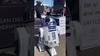 R2D2 at the Miramar Airshow marines marinecorps miramarairshow usa r2d2 [upl. by Atews]