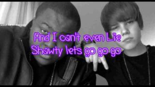 Justin Bieber ft Sean Kingston Shawty Lets Go Lyrics  HQHD Maria Ozawa [upl. by Obed]