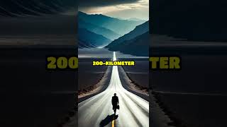 Discover Death Valleys 200km Straight Road [upl. by Trometer]