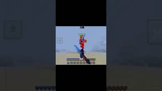 Practicing pvp using easy bot Minecraft Mcpe [upl. by Merridie]