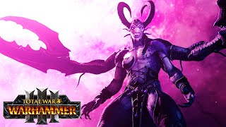 SLAANESH REVEALED NKari Keeper of Secrets amp New Daemon Units  Total War Warhammer 3 [upl. by Lucilia]