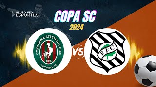 CONCÓRDIA X FIGUEIRENSE  AO VIVO [upl. by Sorazal693]