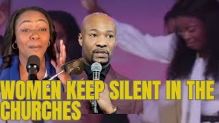 Pastor Keion Henderson Tells Lady To HUSH during Worship strongman strongmen correction [upl. by Nevram408]