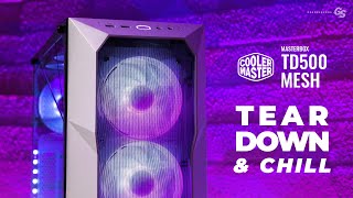 Weve Got Big Plans  Cooler Master TD500 Mesh White Tear down [upl. by Auburta]