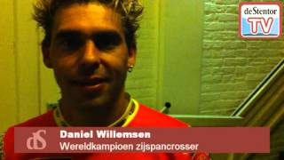 Groot onthaal voor zijspancrosser Daniel Willemsen in Lochem [upl. by Samuel]