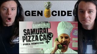 REACTION Samurai Pizza Cats  Pizza Homicide [upl. by Myrt]