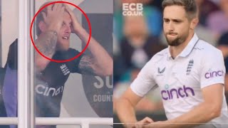 Joe Root Ben Stokes Shocking reacts when Chris Woakes starts Spin Bowling vs SLEng vs Sl 3rd Test [upl. by Cory]