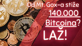 Mt Gox stiže 140000 Bitcoina LAŽ [upl. by Aicre]