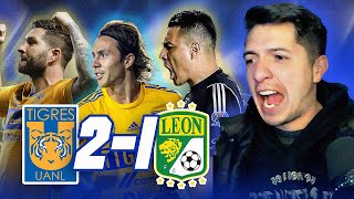 REACCIÓN en vivo a TIGRES vs LEÓN  ¡Llegó el Gol 200 de Gignac [upl. by Nan317]