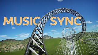 Music Synchronized Roller Coaster Front Seat POV [upl. by Anileba]