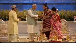 Pm Narendra Modi ji at Anant Ambani wedding full story [upl. by Aysahc211]