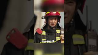 Firefighters sweetly help students retrieve their summer homeworkfuturelink movie [upl. by Morse223]