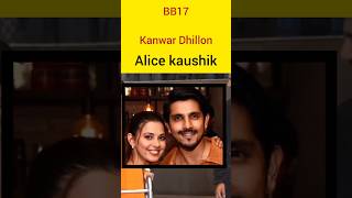 kanwar dhillon And alice kaushik in bb17 shorts [upl. by Massab]