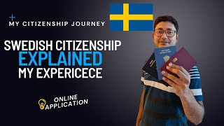 My Swedish citizenship journey I From citizenship application to OCI card explained step by step [upl. by Rivard]