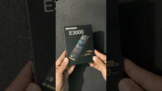 Hikvision E3000 256GB NVMe SSD Unboxing shorts unboxing [upl. by Iridis]