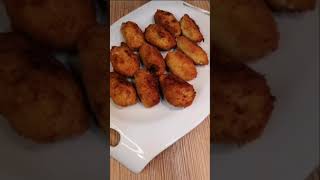 Croquetas de Bacalao  Deliciosa Receta Facil y Rapida [upl. by Chien]