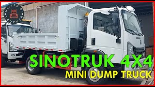 Sinotruk4x4 Mini Dump Truck [upl. by Siraf]