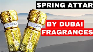 Spring Attar By Dubai Fragrances attar [upl. by Ecnerat]