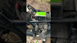 Himalayan Battery Replacement himalayan411 battery himalayanbattery automobile motorcycle [upl. by Airdnat]