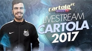 CARTOLA FC 2017  DICAS E ESCALAÇÃO FINAL AO VIVO RODADA 19 [upl. by Diannne]