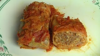 Sarma Cabbage Rolls Slovenian recipe [upl. by Nivrae]