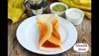 Masala dosa recipe [upl. by Nilo472]