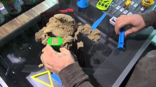 Waba Fun  Kinetic sand [upl. by Anaillil92]