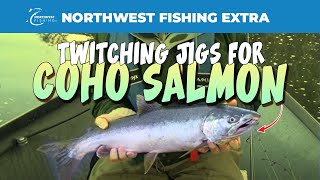 Twitching Jigs for Catching Coho Salmon [upl. by Li]