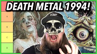 DEATH METAL Albums RANKED From 1994 Cannibal Corpse to In Flames [upl. by Anirpas372]