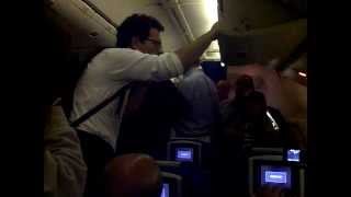 Unrest on Flight BA 0248 GIGLHR  03072013 [upl. by Haggai]