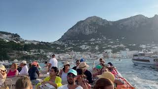 Scenic Views of Capri Port and Coastline [upl. by Ticon357]