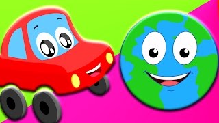 PlanetenLied  lernen Planeten  Autos Lied und Reime  Learn Planets  Kids Car Song  Planet Song [upl. by Neidhardt400]