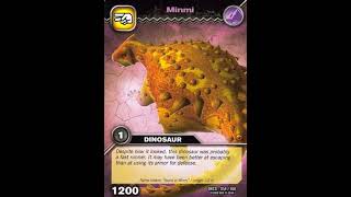 Minmi roar dinosaur king [upl. by Jamille]