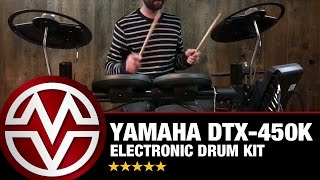 Yamaha DTX450K  Best Budget Electronic Kit [upl. by Malamud890]