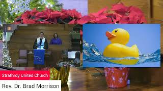 2023 Advent III Joy Sermon Rev Dr Brad Morrison Strathroy United Church [upl. by Atinuaj]