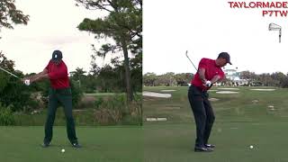 Tiger Woods Iron Swing Sequence and Slowmotion [upl. by Fuchs966]